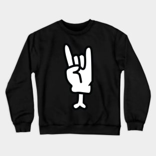 Finger Rock Crewneck Sweatshirt